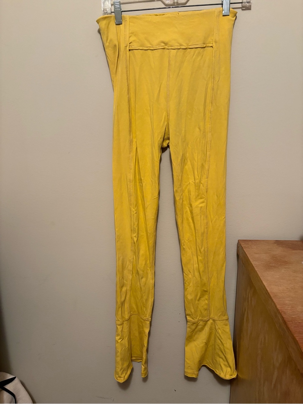 FP Movement by Free People Yellow Flare Leggings